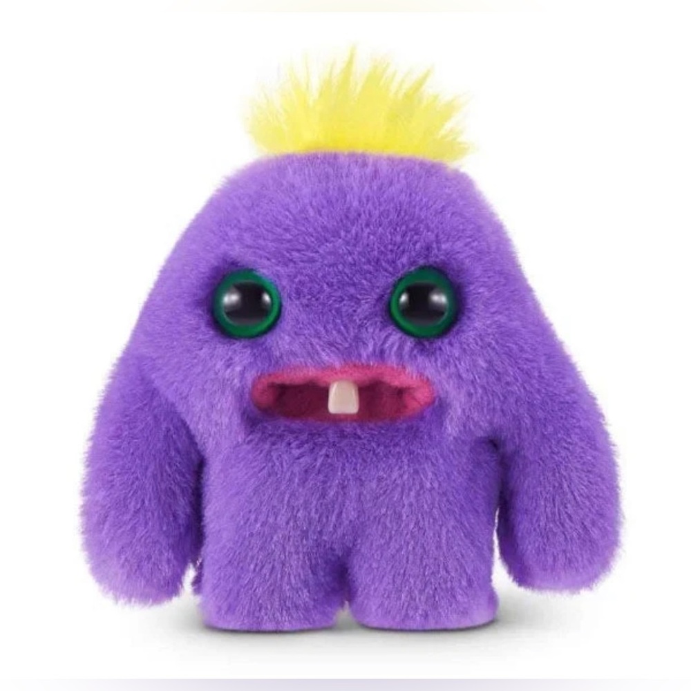 Fuggler Funny Ugly Monster Baby Fugg 3.5” Purple Mr. Needles Series 4 - NEW